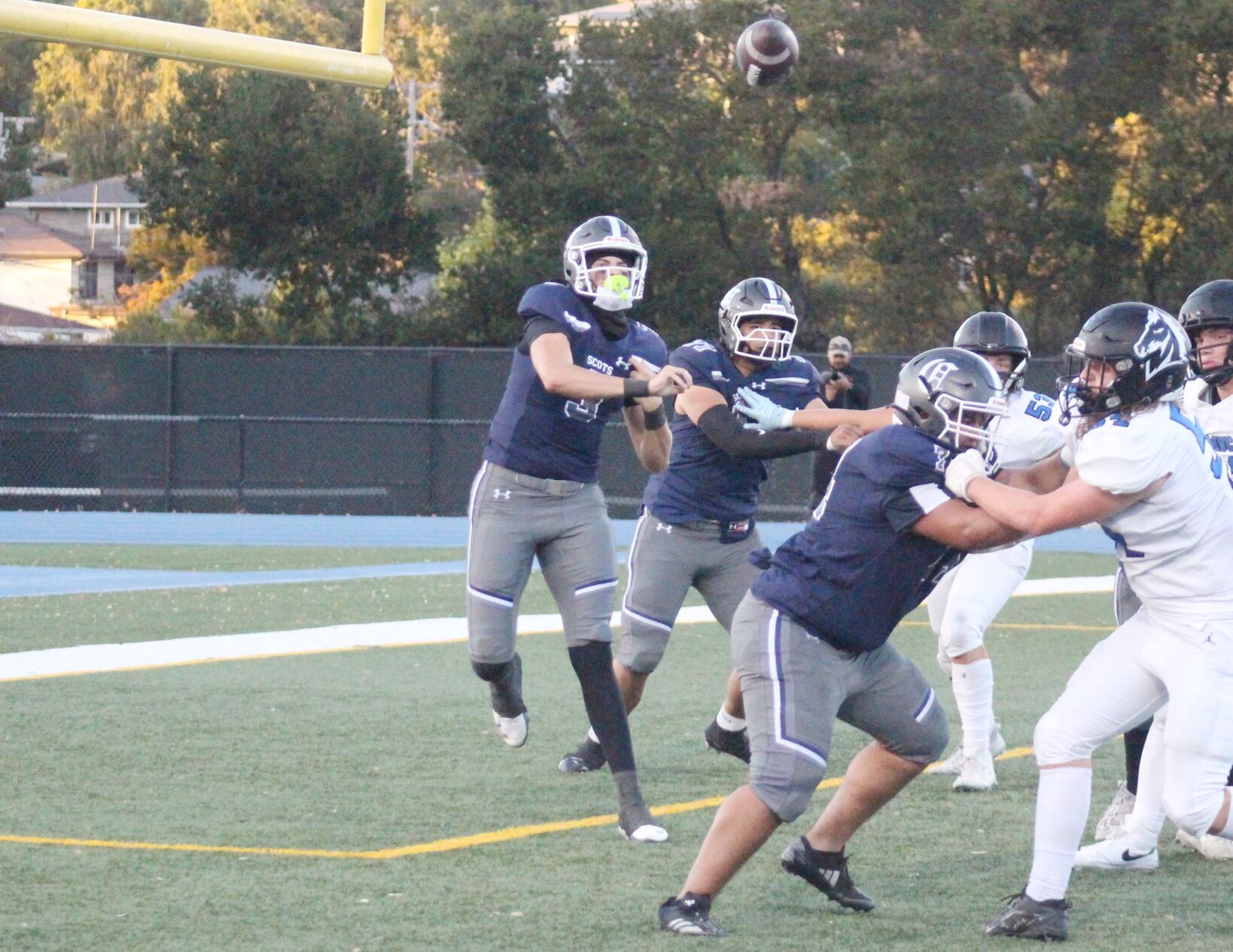 Carlmont football Brody Zirelli